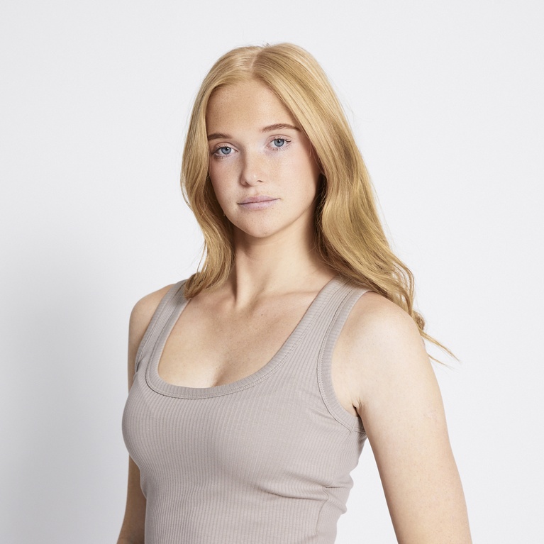 Geripptes Tanktop "Ilse"